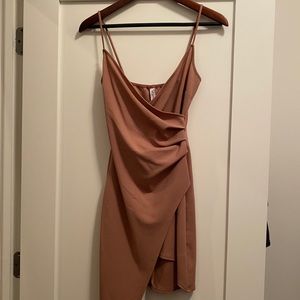 Taupe Wrap Dress | NWT